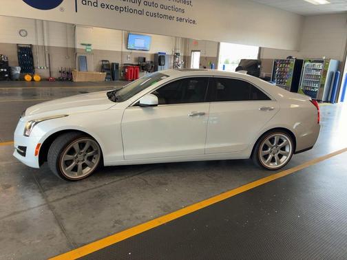 Crystal White Tricoat 2016 Cadillac ATS 2.0L Turbo