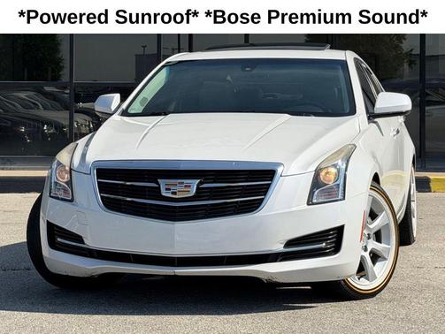 Crystal White Tricoat 2016 Cadillac ATS 2.0L Turbo