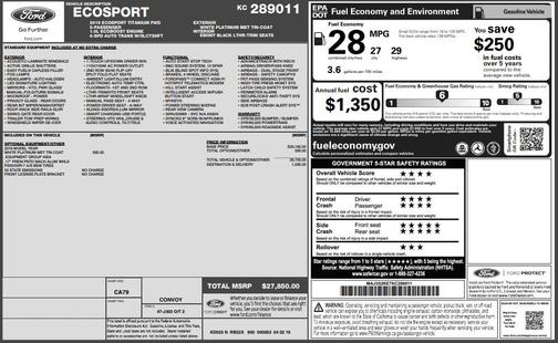 2019 Ford EcoSport Titanium