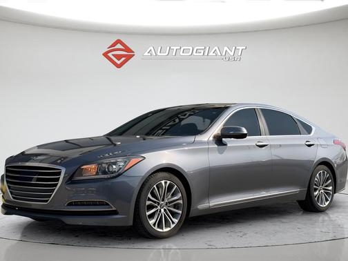 Empire State Gray 2015 Hyundai Genesis 3.8