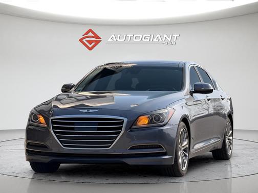 Empire State Gray 2015 Hyundai Genesis 3.8