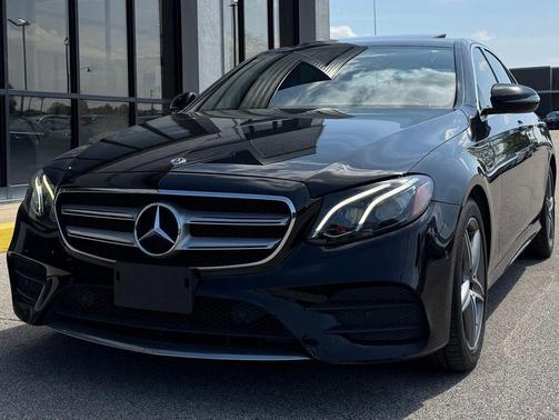 Black 2018 Mercedes-Benz E-Class 4MATIC
