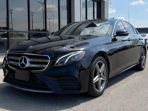 Black 2018 Mercedes-Benz E-Class 4MATIC