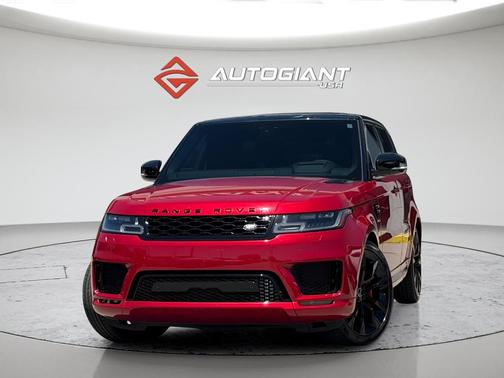Red 2020 Land Rover Range Rover Sport HST MHEV