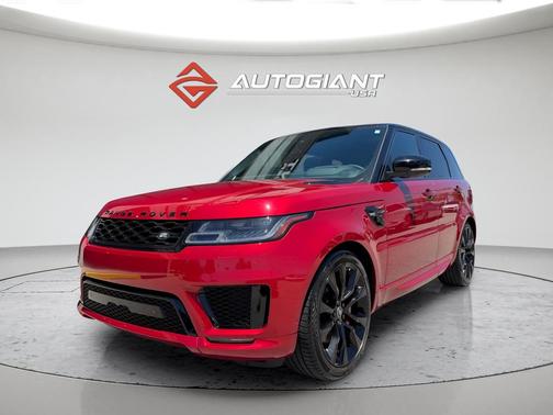 Red 2020 Land Rover Range Rover Sport HST MHEV