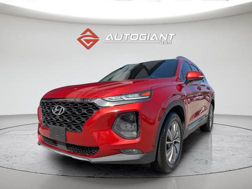 Lava Orange 2019 Hyundai SANTA FE SEL 2.4