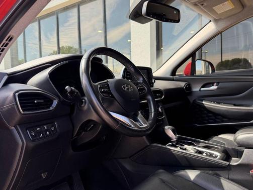 Lava Orange 2019 Hyundai SANTA FE SEL 2.4