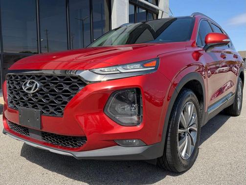 Lava Orange 2019 Hyundai SANTA FE SEL 2.4