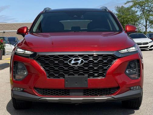 Lava Orange 2019 Hyundai SANTA FE SEL 2.4