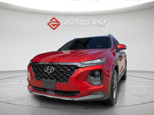 Lava Orange 2019 Hyundai SANTA FE SEL 2.4