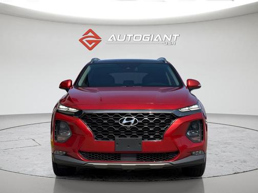 Lava Orange 2019 Hyundai SANTA FE SEL 2.4