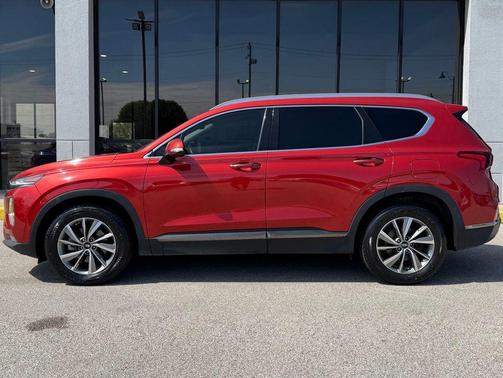 Lava Orange 2019 Hyundai SANTA FE SEL 2.4