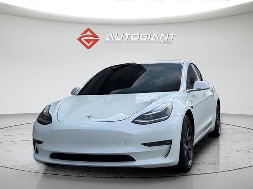 Pearl White Multi-Coat 2020 Tesla Model 3 Long Range