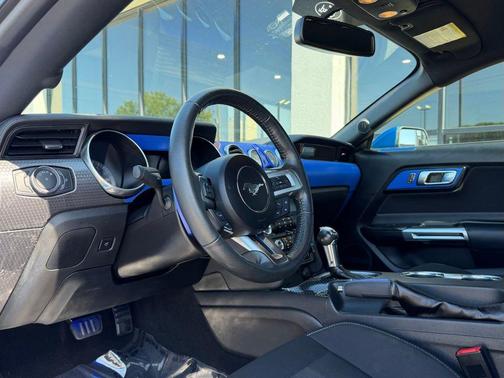 Blue Metallic 2019 Ford Mustang EcoBoost