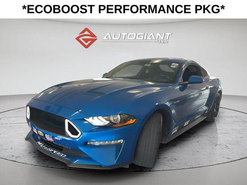 Blue Metallic 2019 Ford Mustang EcoBoost