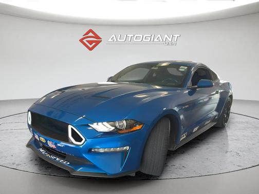 Blue Metallic 2019 Ford Mustang EcoBoost
