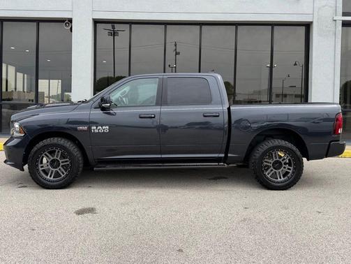 Maximum Steel Metallic Clearcoat 2018 RAM 1500 Sport