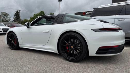White 2023 Porsche 911 Targa 4S
