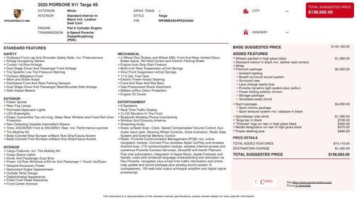2023 Porsche 911 Targa 4S