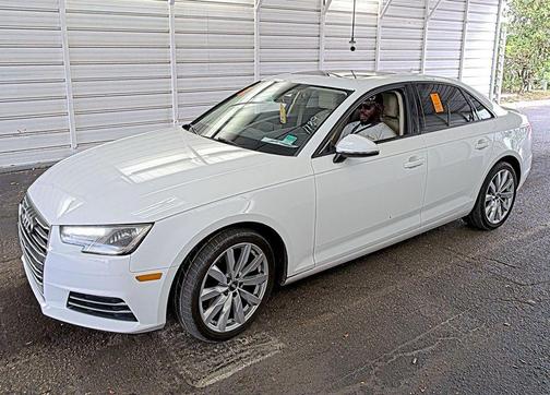 Ibis White 2017 Audi A4 2.0T Premium