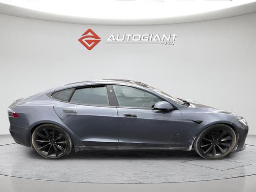 Gray 2022 Tesla Model S Base