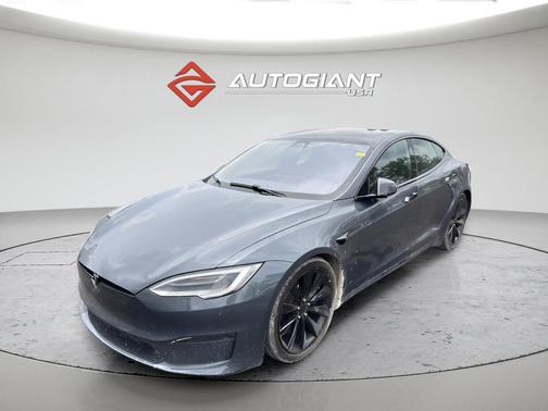 Gray 2022 Tesla Model S Base