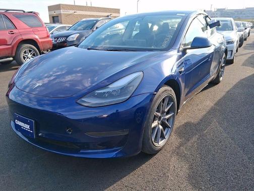 Deep Blue Metallic 2023 Tesla Model 3 Standard Range