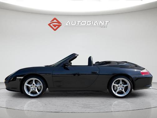Black 2002 Porsche 911 Carrera