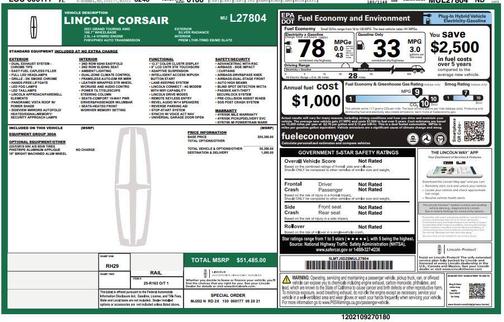 2021 Lincoln Corsair Grand Touring