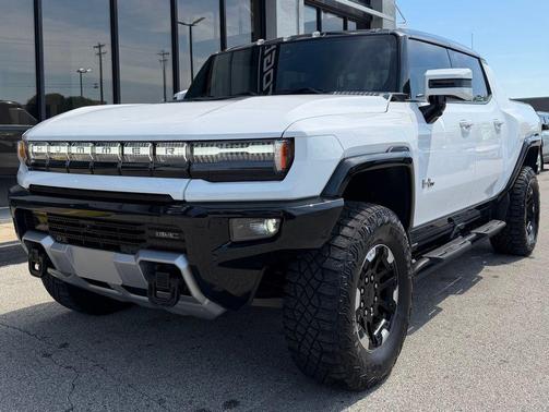 Interstellar White 2023 GMC HUMMER EV Pickup 3X