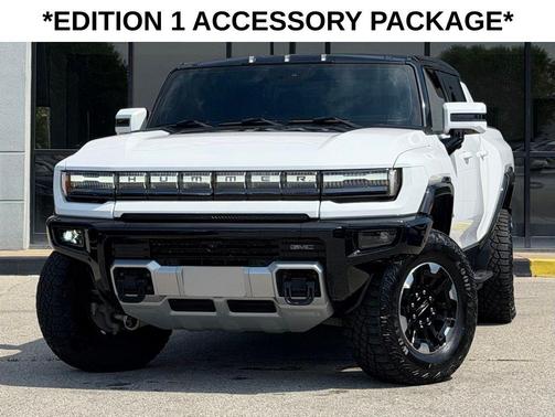 Interstellar White 2023 GMC HUMMER EV Pickup 3X