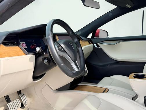 Red Multi-Coat 2019 Tesla Model S Performance