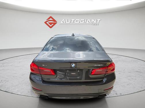 Dark Graphite 2017 BMW 540 i xDrive