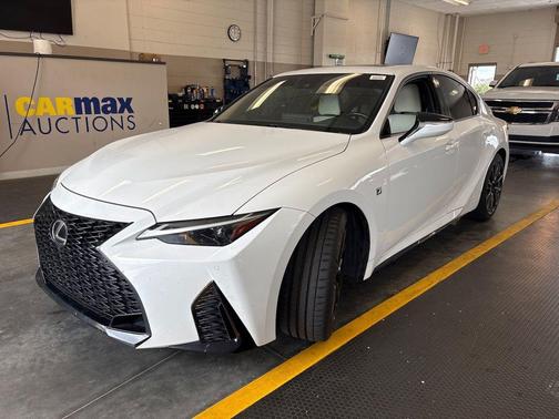 Ultra White 2021 Lexus IS 350 Base