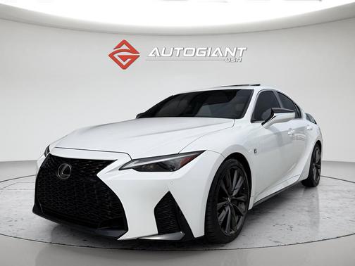 Ultra White 2021 Lexus IS 350 Base