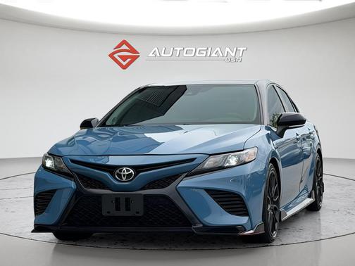 Midnight Black Metallic 2022 Toyota Camry TRD