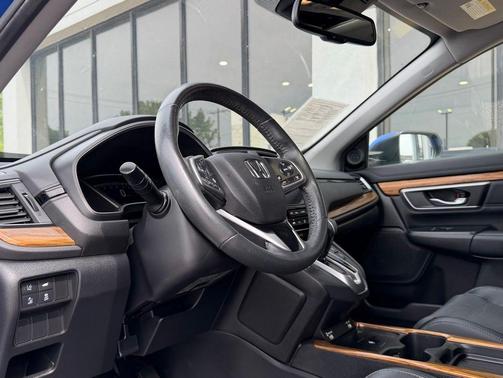 Blue 2021 Honda CR-V AWD Touring