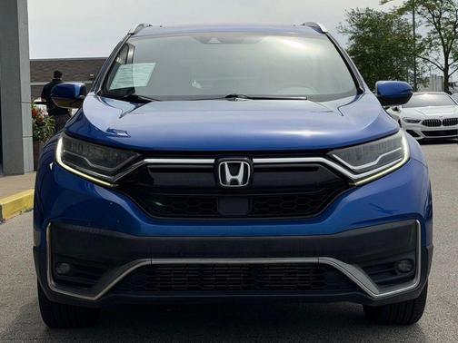 Blue 2021 Honda CR-V AWD Touring