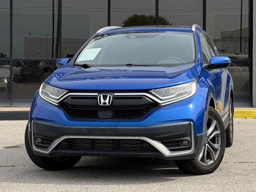 Blue 2021 Honda CR-V AWD Touring