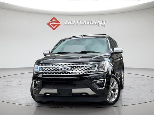 Agate Black Metallic 2019 Ford Expedition Max Platinum