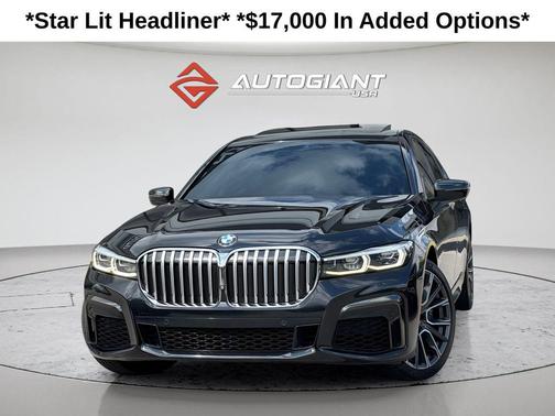 Black Sapphire Metallic 2020 BMW 750 i xDrive