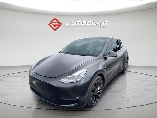 Solid Black 2022 Tesla Model Y Performance Dual Motor All-Wheel Drive