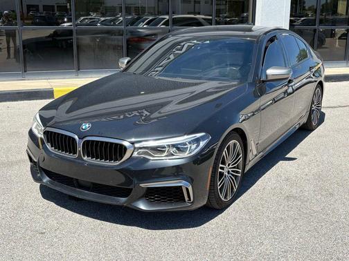 Black Sapphire Metallic 2018 BMW M550 i Xdrive