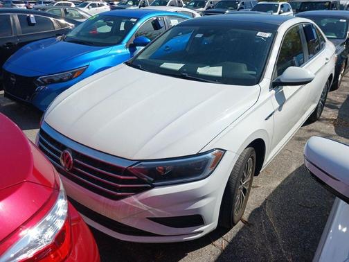 Pure White 2019 Volkswagen Jetta 1.4T SEL