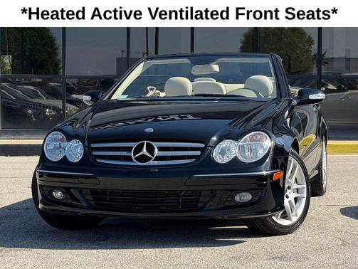 Black 2009 Mercedes-Benz CLK-Class CLK 350