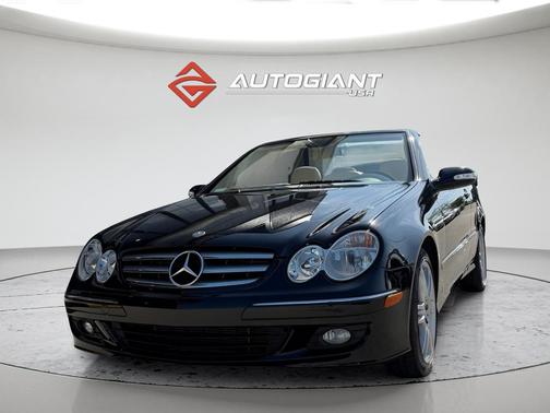 Black 2009 Mercedes-Benz CLK-Class CLK 350