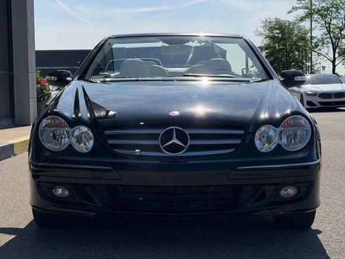 Black 2009 Mercedes-Benz CLK-Class CLK 350