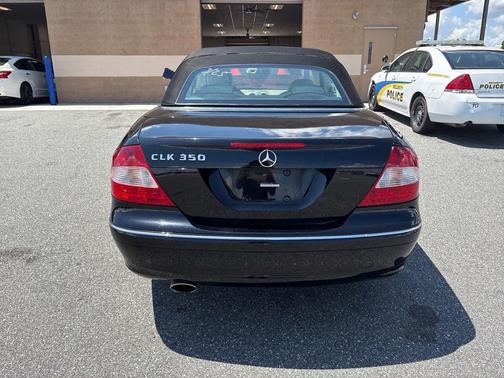 Black 2009 Mercedes-Benz CLK-Class CLK 350
