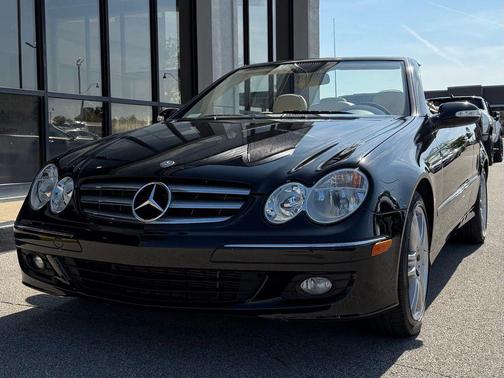 Black 2009 Mercedes-Benz CLK-Class CLK 350