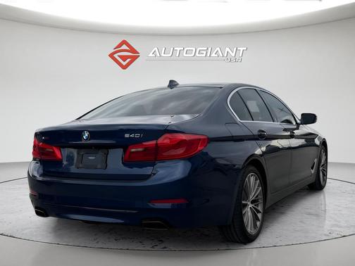 Mediterranean Blue Metallic 2019 BMW 540 i xDrive